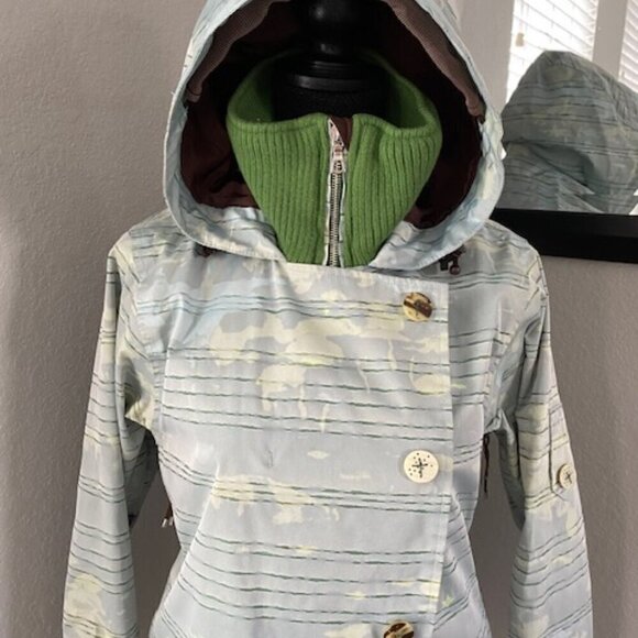 HOLDEN Ski Snowboard Winter Jacket Coat Light Blue Small - Picture 6 of 15